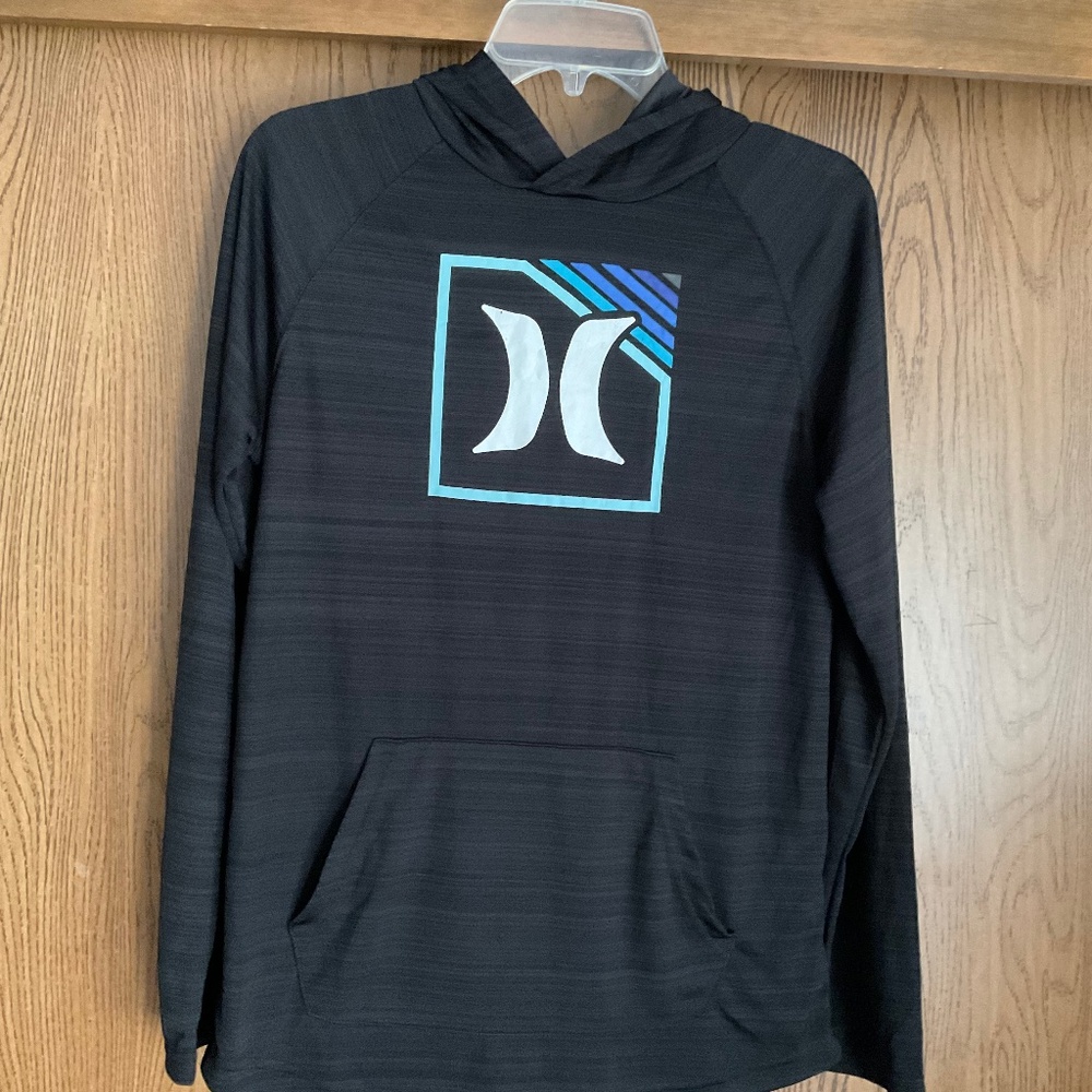 Boys NEW Hurley long sleeve hoodie t shirt size XL
